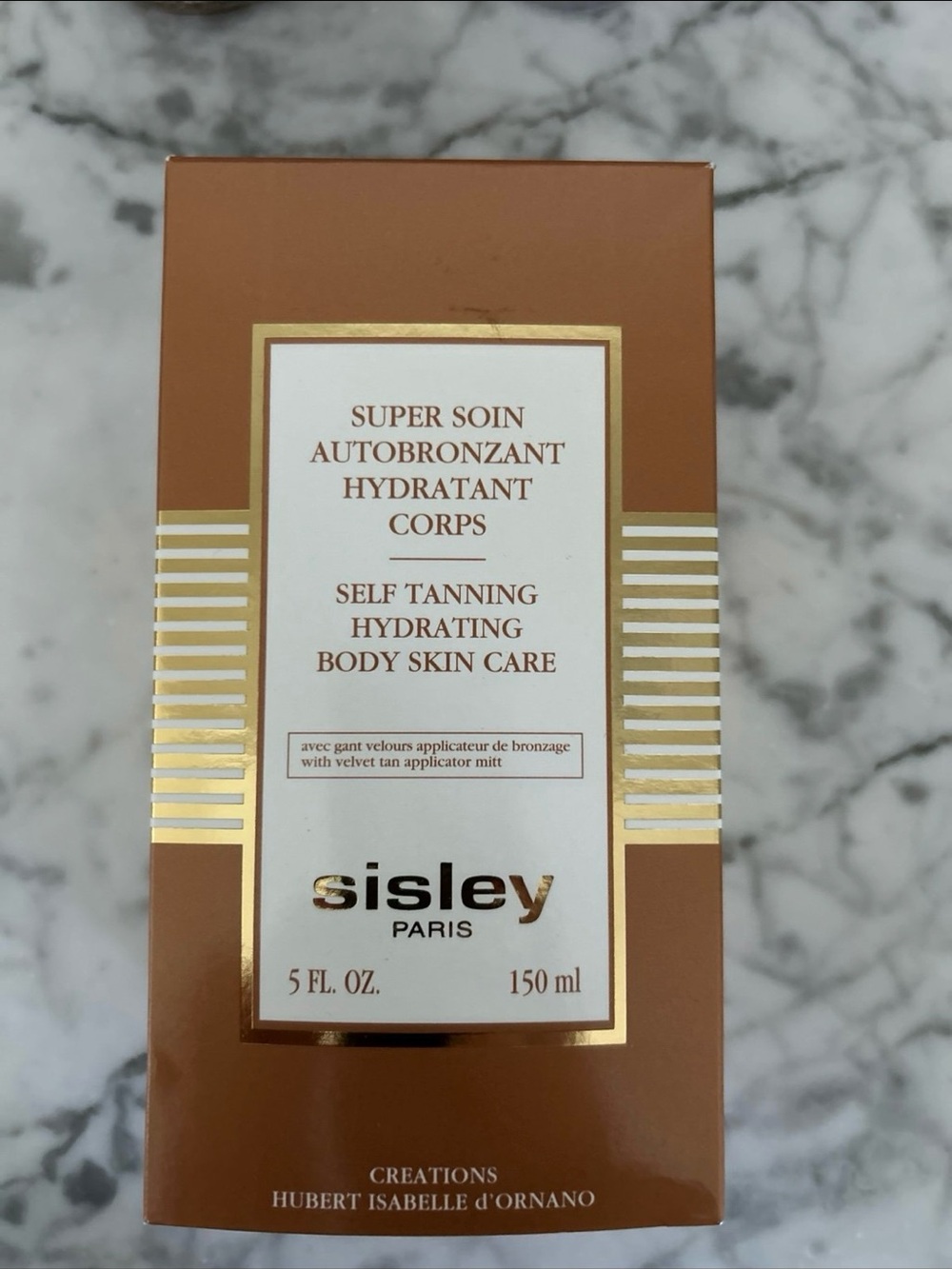 Sisley-Paris Self Tanning Hydrating Body Care - Copper Brown with Gold Accents